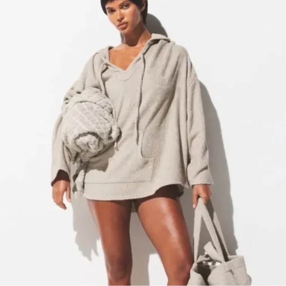 Skims Terry Cloth Oversize Hoodie